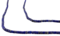 The Bead Chest Lapis Lazuli Tiny Cylindrical Heishi Beads 2mm Afghanistan Blue Gemstone 11-12 Inch Strand